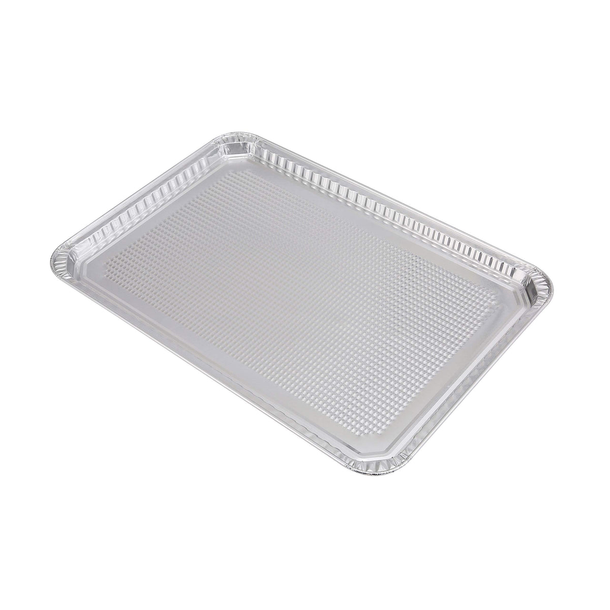 Glad Disposable Bakeware Aluminum Rectangular Cookie Sheets for Baking and Roasting, 12 Count-16" x 11" x 0.25" - Textured, Made from Aluminum - Baking Sheets, Baking Pans, Foil Cookie Sheet