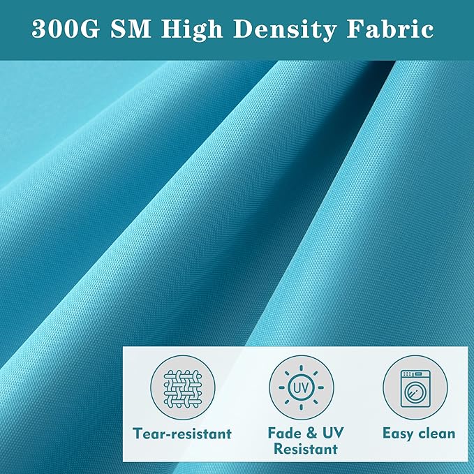 Chaise Lounge Cushion for Outdoor Furniture, Waterproof Fade and Tear Resistant