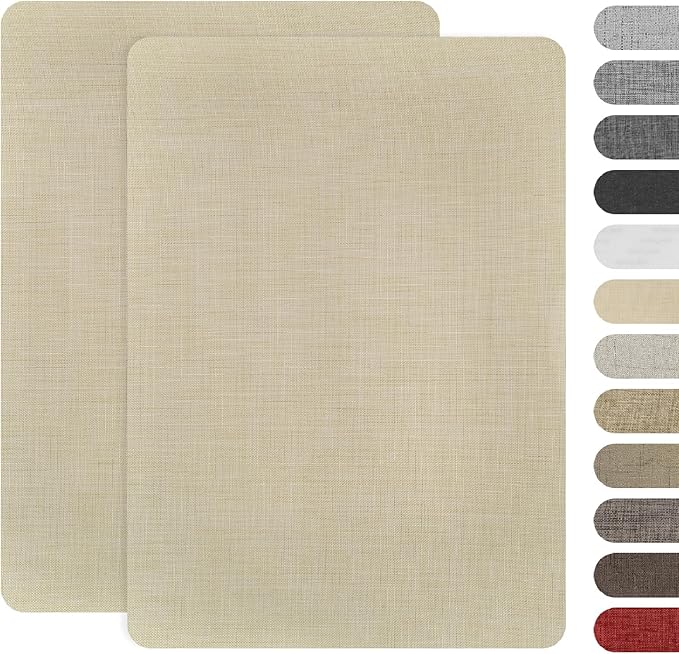 SYLVASS 8x11 Inch Fabric Repair Patches, Self-Adhesive Linen Patch