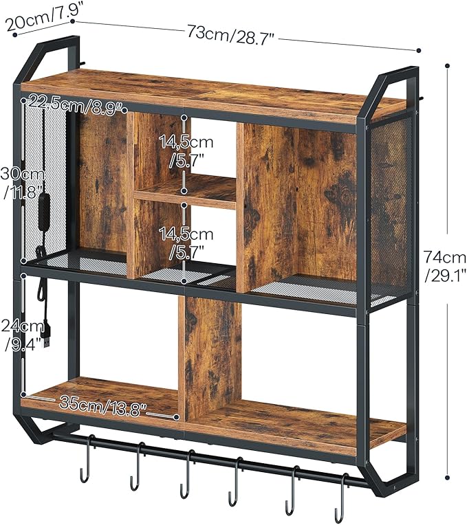 HOOBRO Gaming Floating Shelf