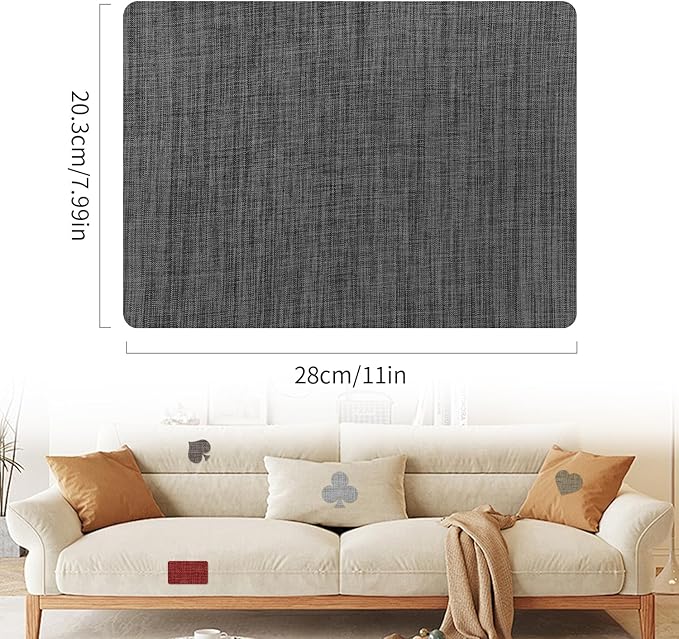 SYLVASS 8x11 Inch Fabric Repair Patches, Self-Adhesive Linen Patch