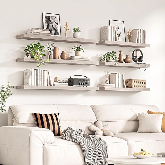 Fun Memories 36Inch Floating Shelves