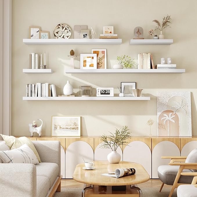 Fun Memories 66 Inch Fireplace Mantel Shelf