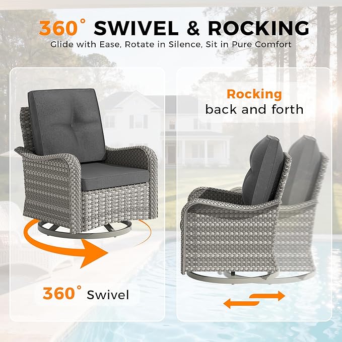 14-Seat Modern Patio Furniture Set