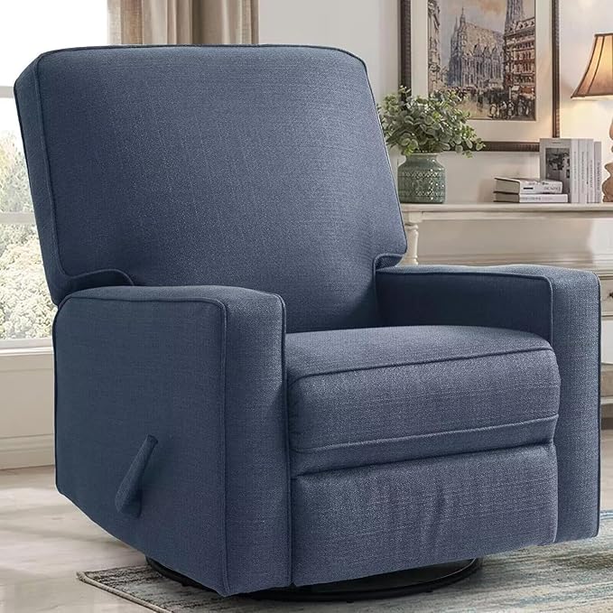 Harkawon Swivel Rocker Recliner Chair, Glider Rocker Recliner, Rocking Chairs