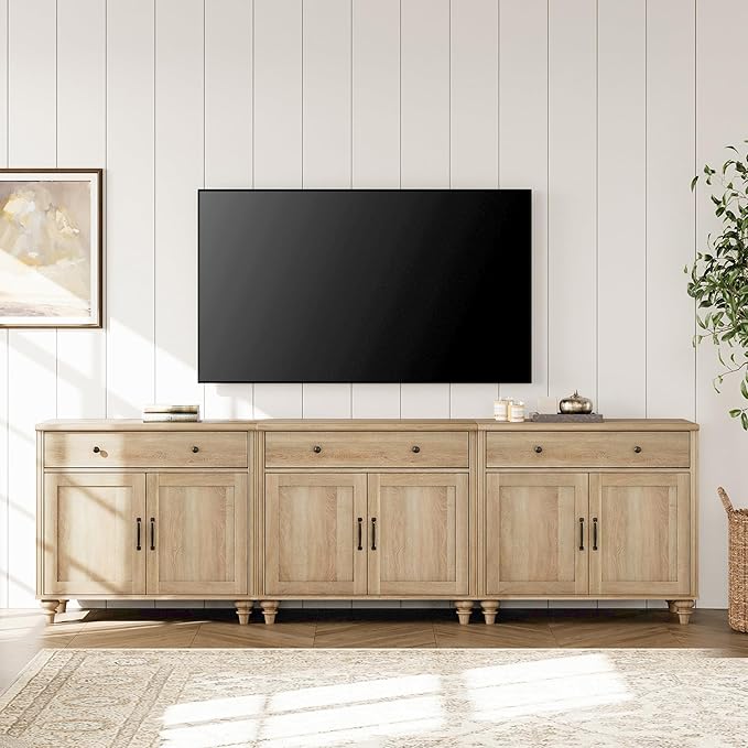 WAMPAT TV Stand for 100 inch TV