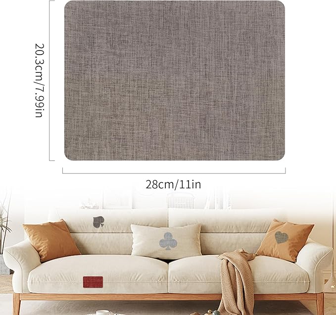 SYLVASS 8x11 Inch Fabric Repair Patches, Self-Adhesive Linen Patch