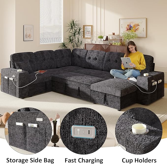 Modular Sectional Sleeper Sofa