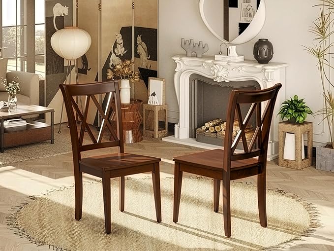 East West Furniture CLC-ESP-W Clarksville Dining Room Chairs