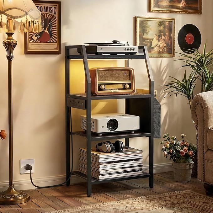 MAHANCRIS 4-Tier AV Media Stand