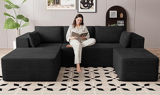 106" Cloud Sectional Boneless Couches