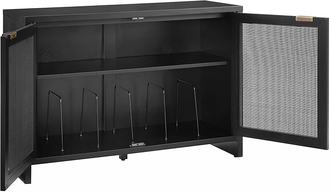 Crosley Furniture Kenji Media Console, Record Player Stand