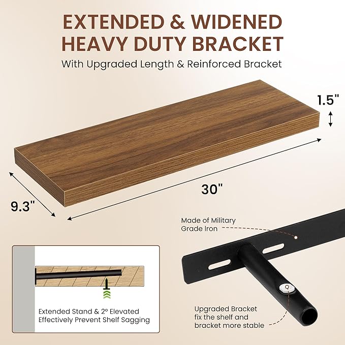 Dreamland 30 Inches Floating Shelves