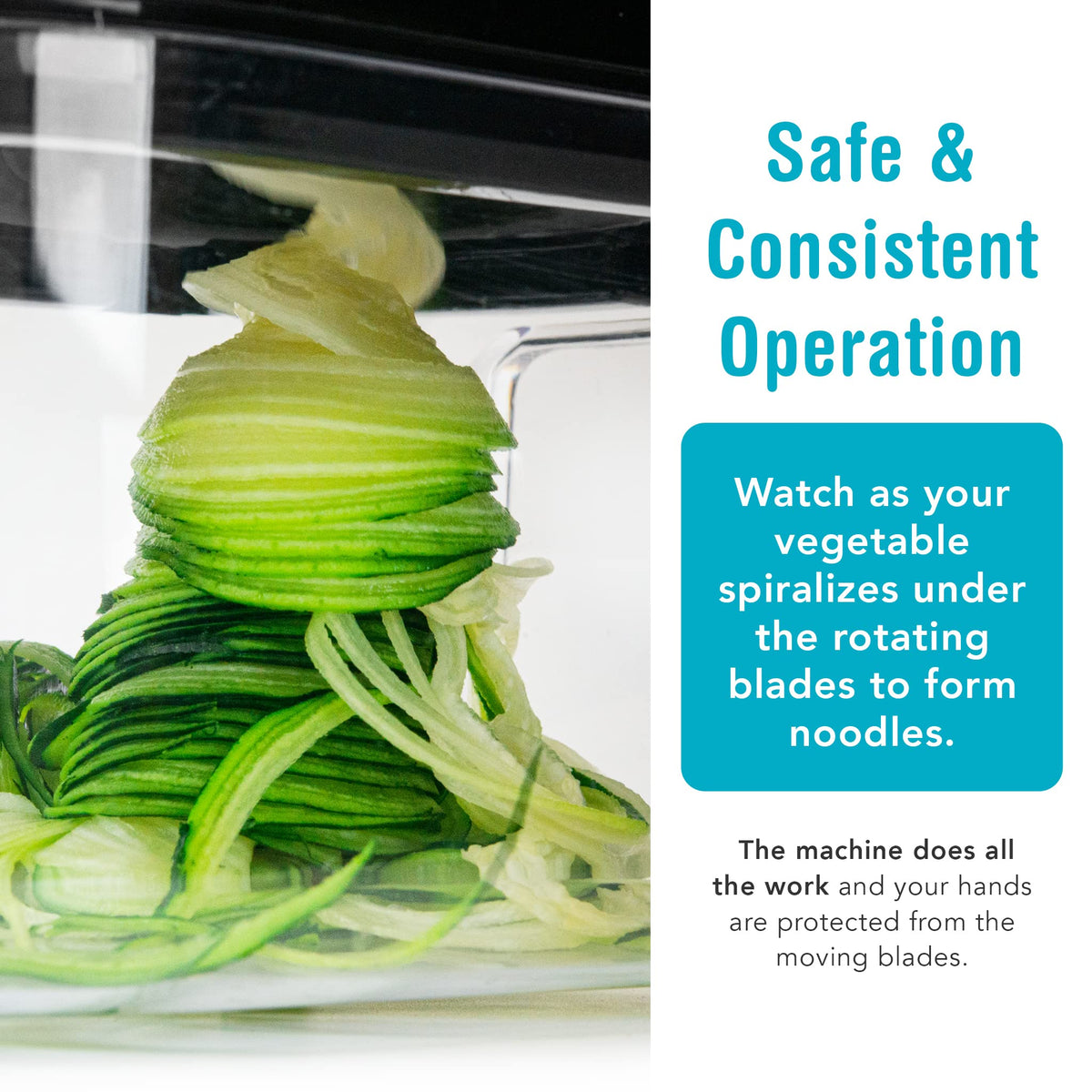 Shine Kitchen Co. SES-100 Electric Vegetable Spiralizer