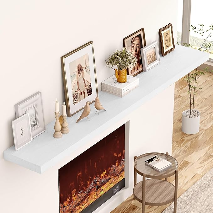 55 Inch Floating Shelves, 12 Inch Deep Floating Shelves