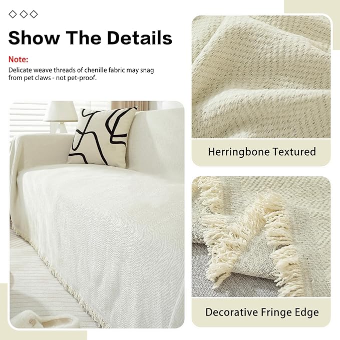 DREAMINGO Modern Minimalism Couch Cover
