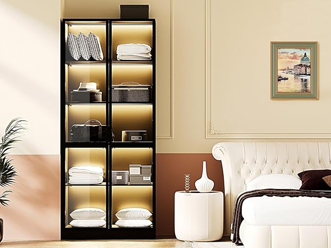 Wildhome Wooden Display Storage Cabinet
