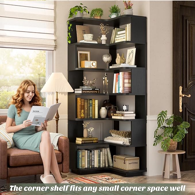 Armocity Corner Book Shelf