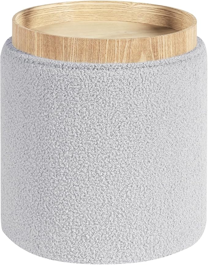 PINPLUS Round Boucle Ottoman