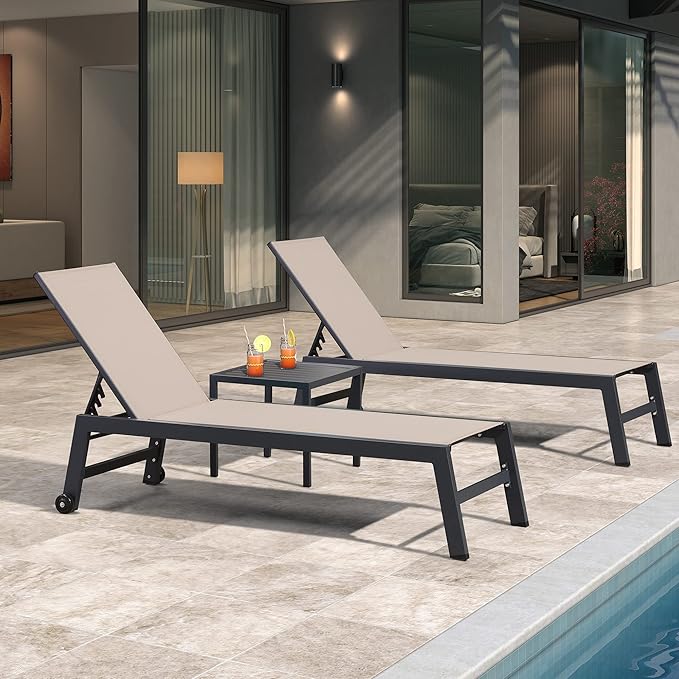 PURPLE LEAF Outdoor Chaise Lounge