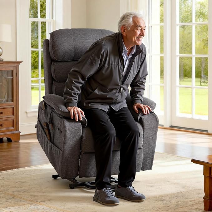 VEVOR Power Lift Recliner Chair, Dual Motor Lift Chair