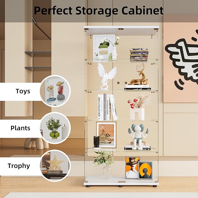 Beauty4U Glass Display Cabinet