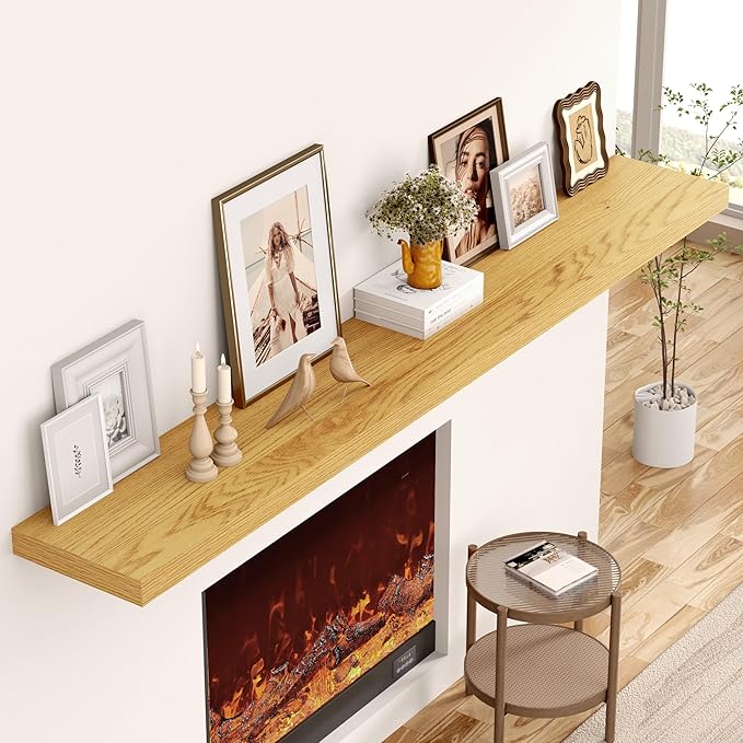 55 Inch Floating Shelves, 12 Inch Deep Floating Shelves