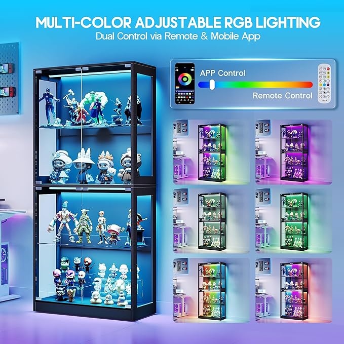 AMERLIFE RGB Display Cabinet