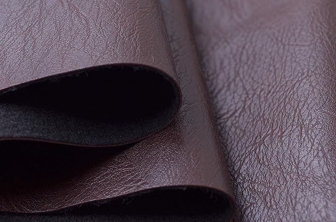 Wento Thick Faux Leather Fabric Soft Skin Grain PU Leather