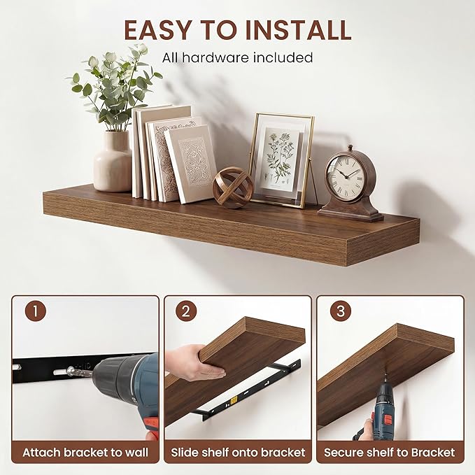 Dreamland 55 Inches Floating Shelves