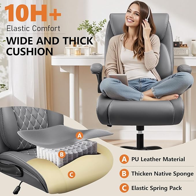 BESTFAIR Office Chair, Ergonomic Computer Desk Chairs