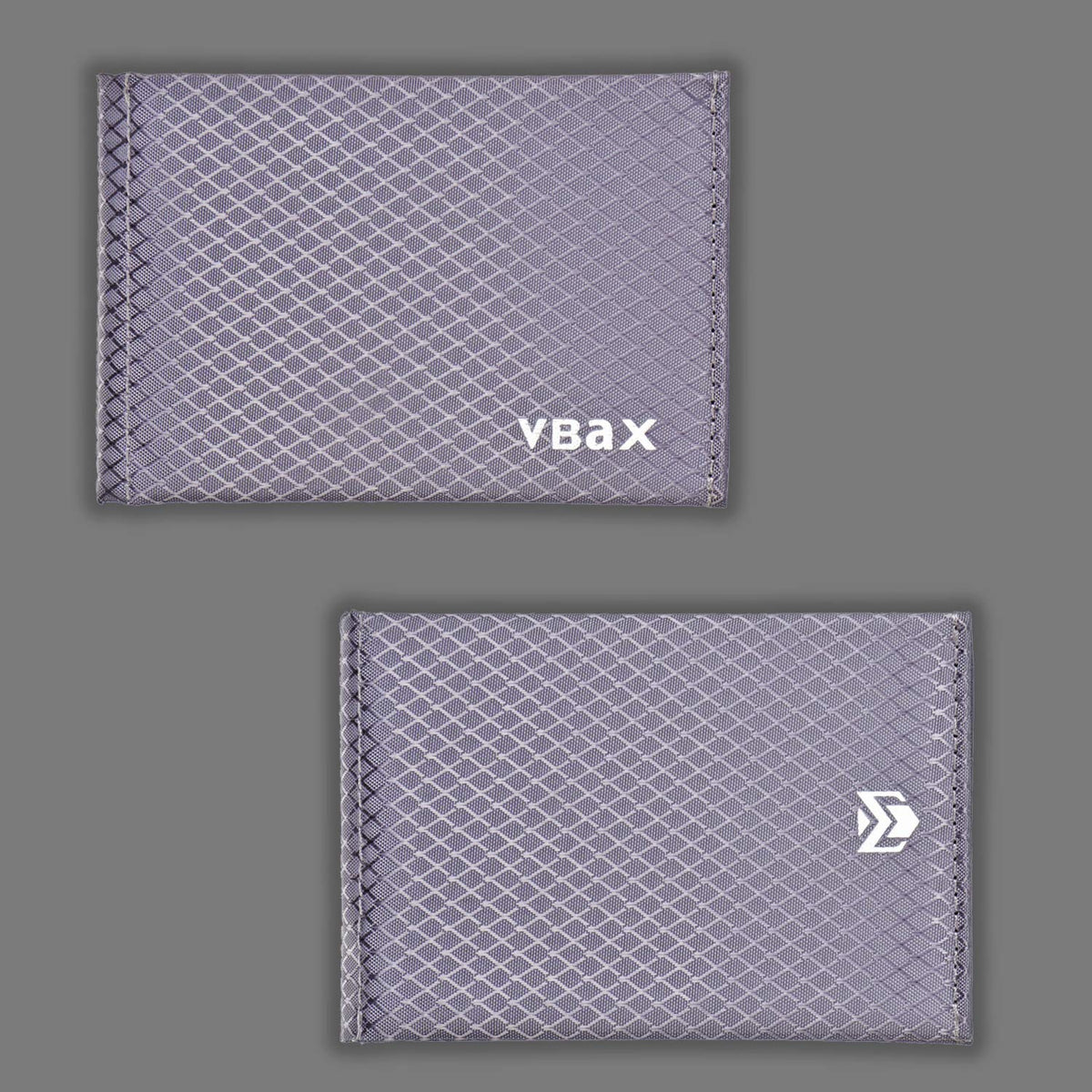 VBAX Microfiber Waterproof RFID Slim Bifold Wallet for Men - Minimalist Front Pocket Card Holder Holds up to 10 Cards and Cash, Grey