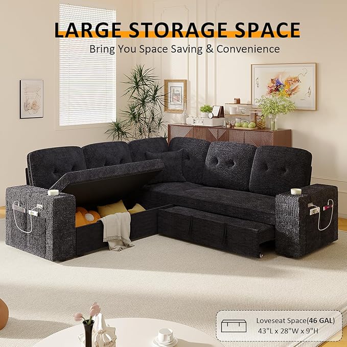 Modular Sectional Sleeper Sofa