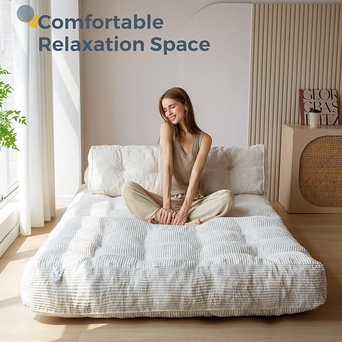 MAXYOYO Folding Sofa Bed, Convertible Sleeper Chair