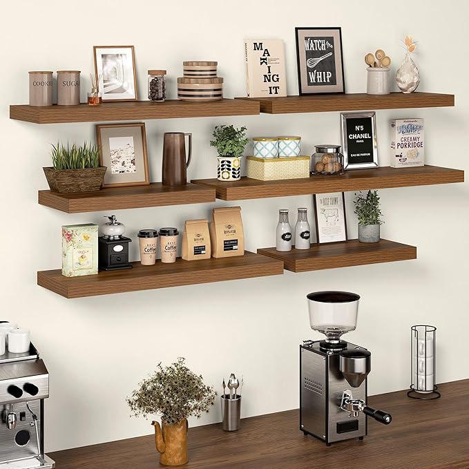 24 Inch Floating Shelves, 12 Inch Deep Floating Shelves