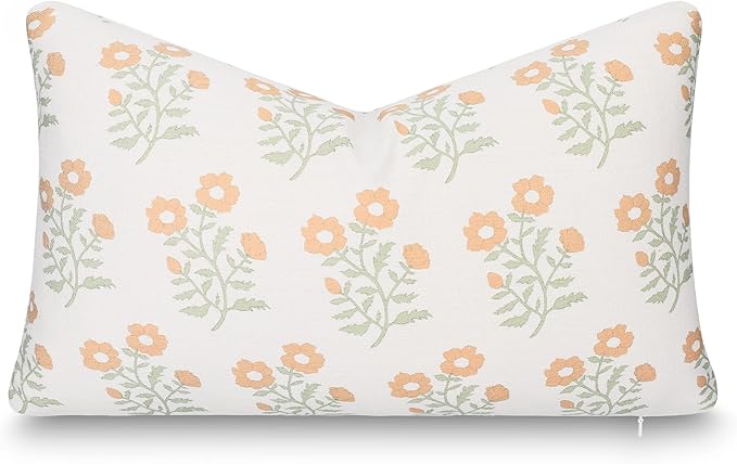 Crumbs Home Modern Farmhouse California Casual Indoor Outdoor Lumbar Pillow