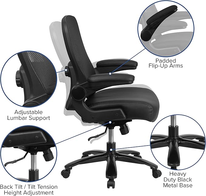Flash Furniture Big & Tall Swivel Office and Gaming Chair