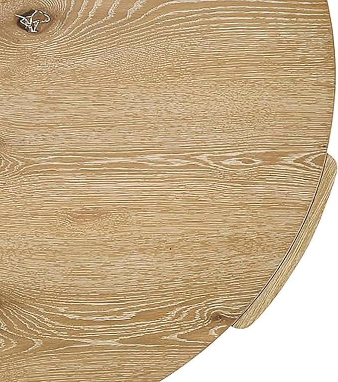 Furniture of America Carys Modern Solid Wood 20-inch Round End Table