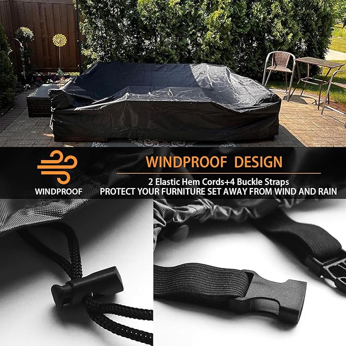 Patio Furniture Set Cover Outdoor Sectional Sofa Set Covers Outdoor Table and