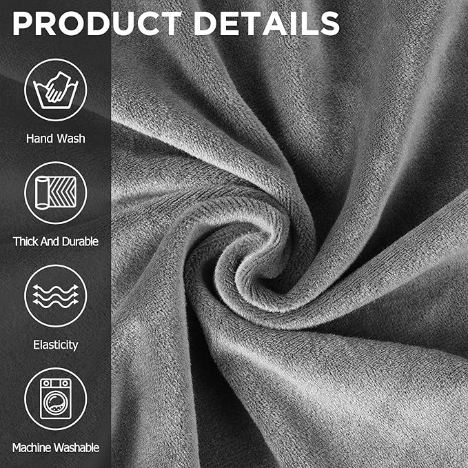 Peryiter 2 Pcs Sofa Covers Couch and Loveseat Covers Set Stretch Sofa Slipcover
