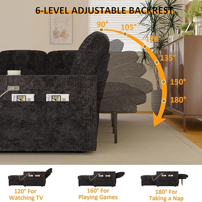 Modular Sectional Sleeper Sofa