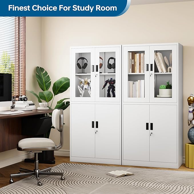 PEUKC Display Storage Cabinet
