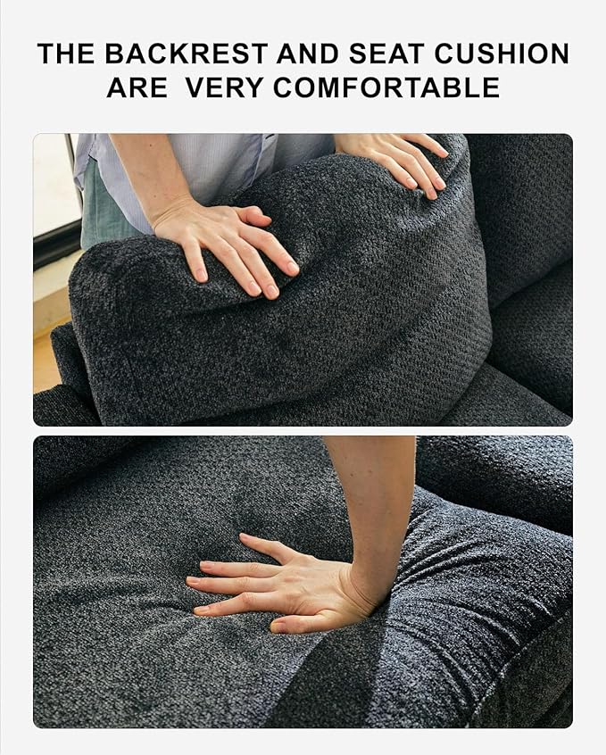 Belffin 45.6” Chenille Loveseat Module