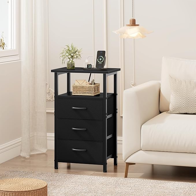 Vagusicc Nightstand Set of 2