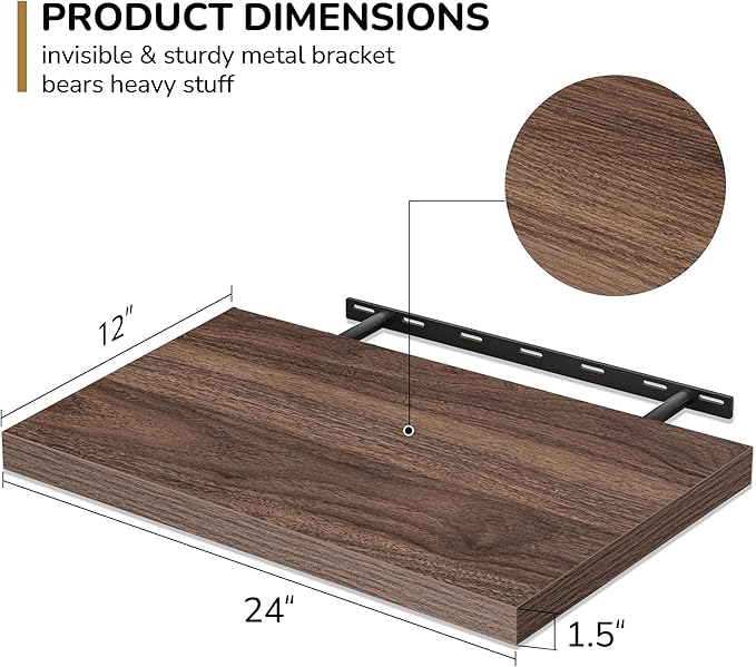 Fun Memories Floating Shelves