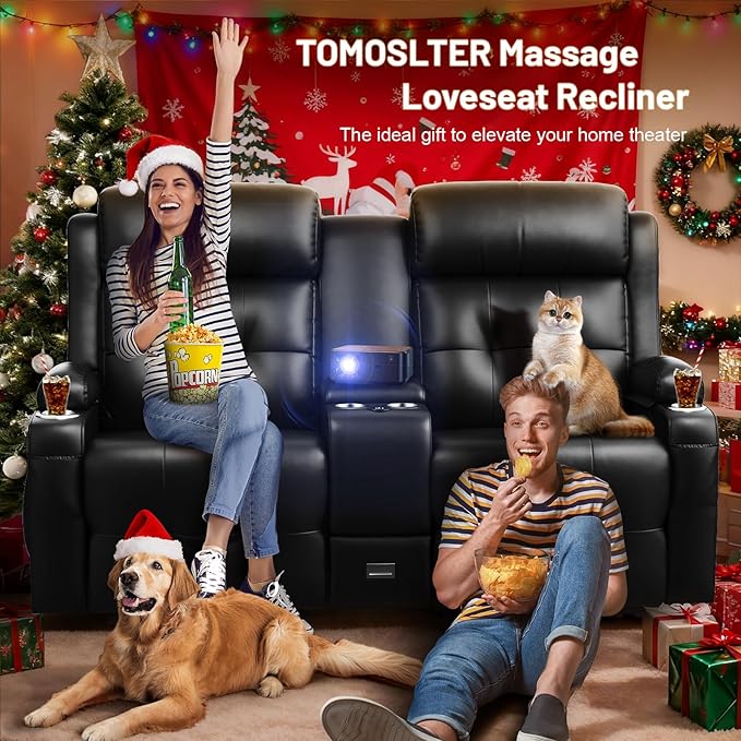 Loveseat Recliner Sofa, Home Theater Seating