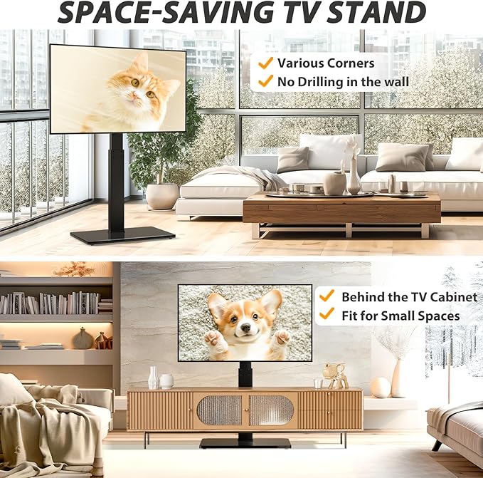 TAVR Universal Floor TV Stand Base