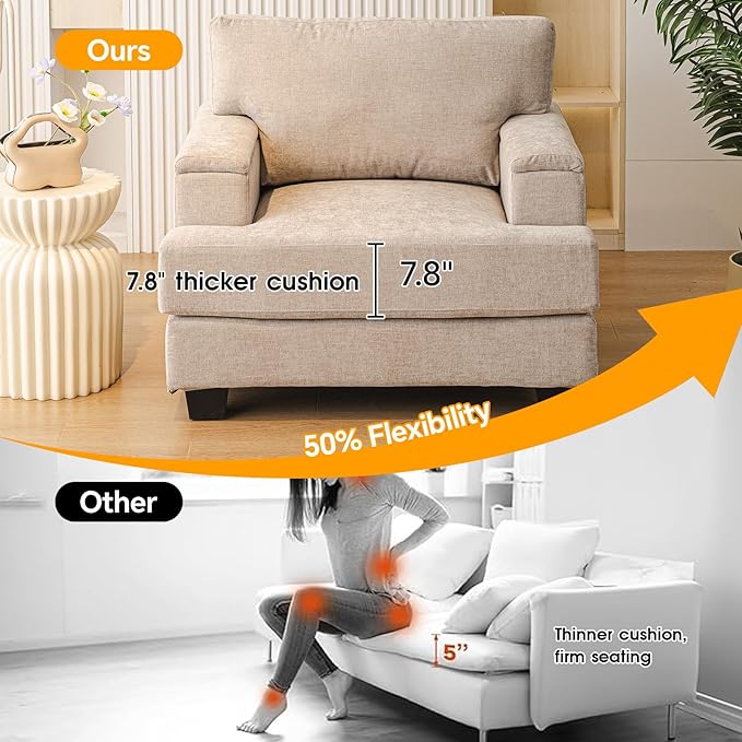Rexulqo Oversized Accent Chair