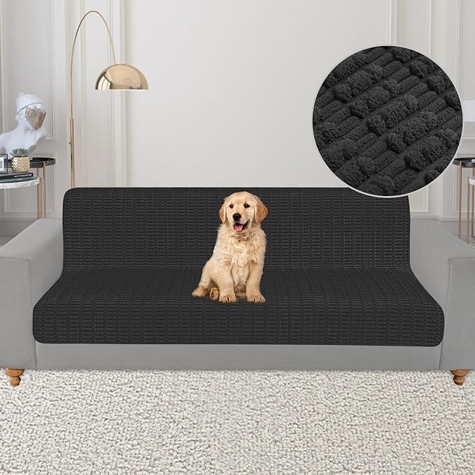 Foxdecor Couch Cover Sofa Covers Washable, Dog Bed Cover Couch Covers