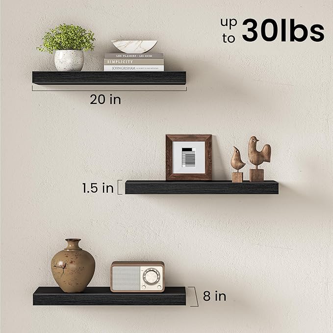 Fun Memories 20Inch Floating Shelves